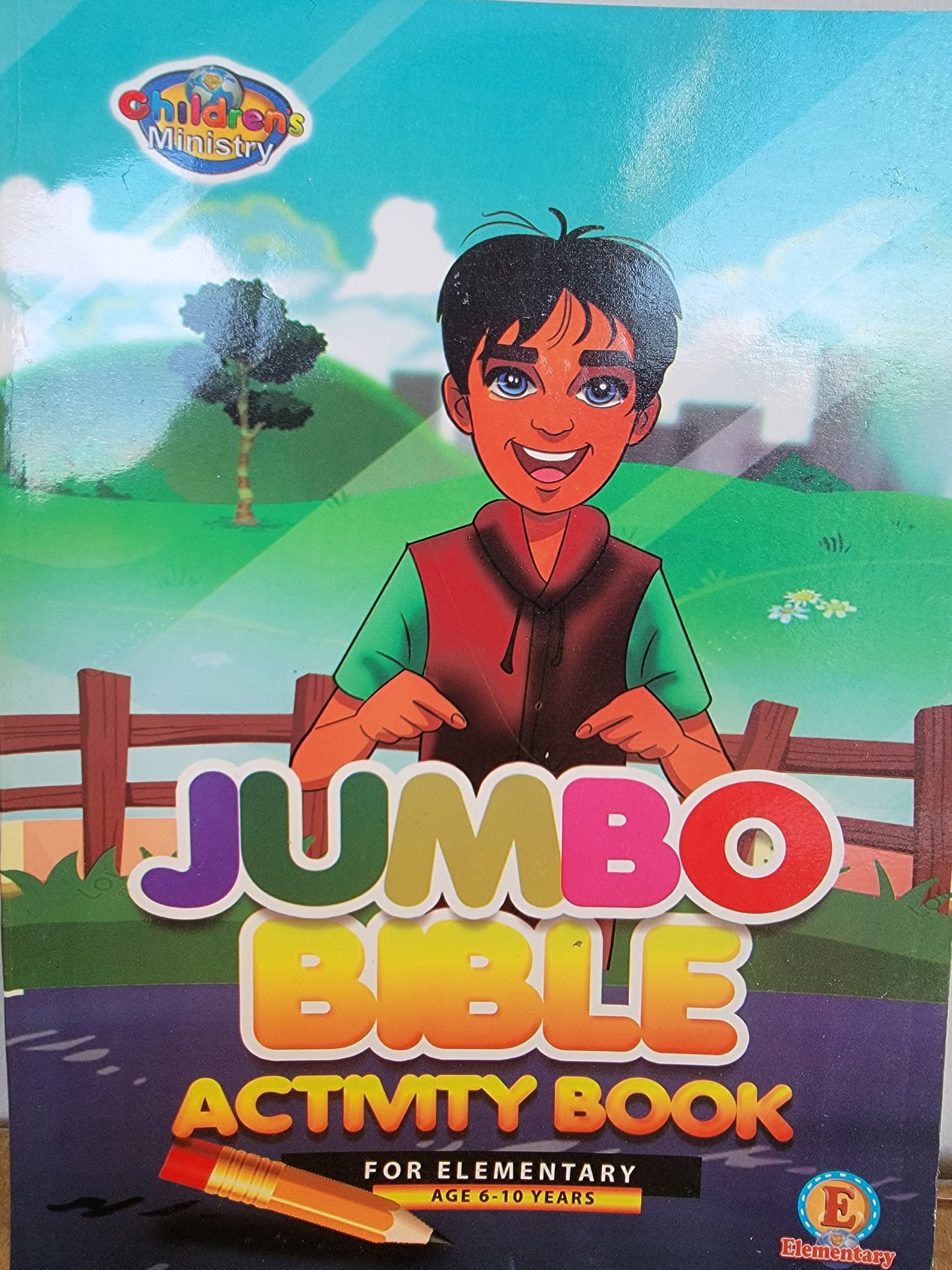 Jumbo Activity Book for Elementary 6-12 years