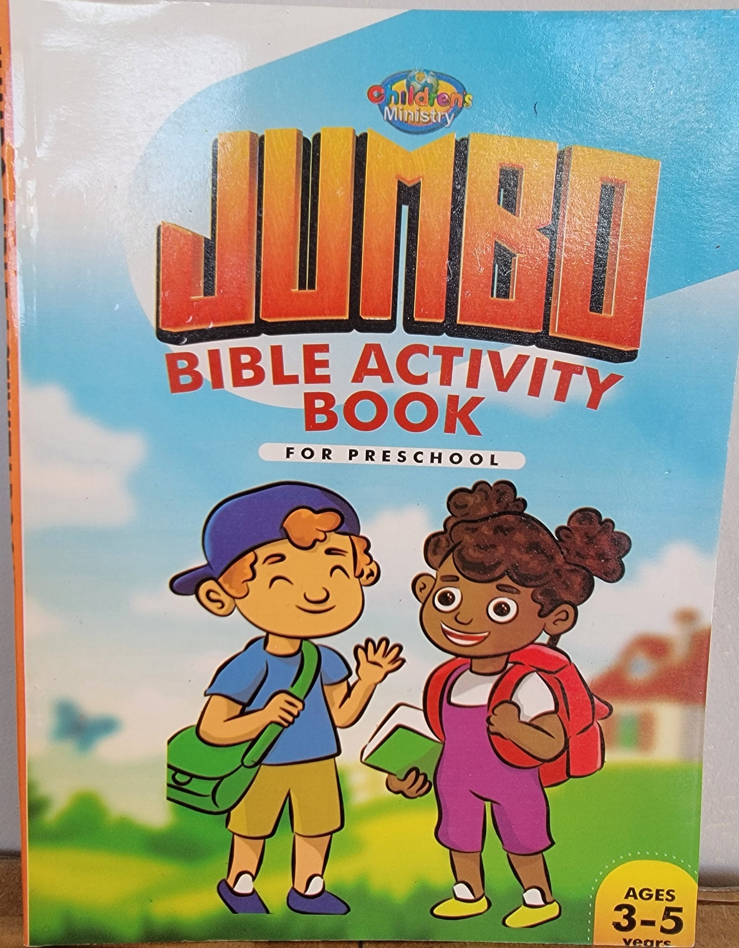 Jumbo Bible Activity Book for Preschoolers