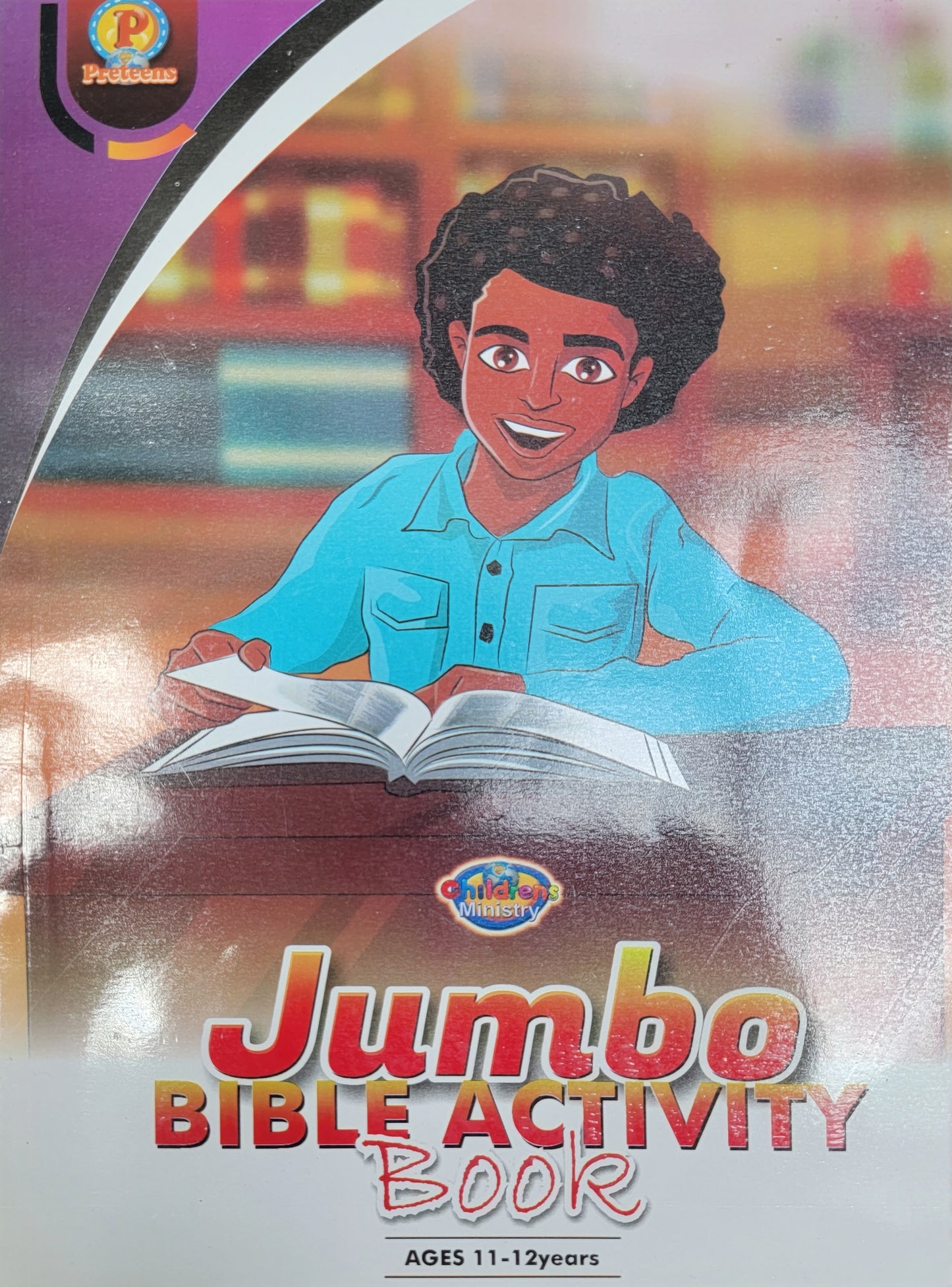 Jumbo Bible Activity Book Ages 11 - 12 Years Preteens