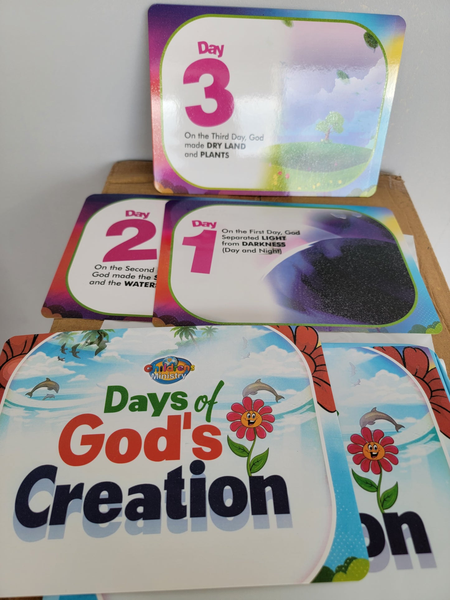 Days of God's Creation Cards