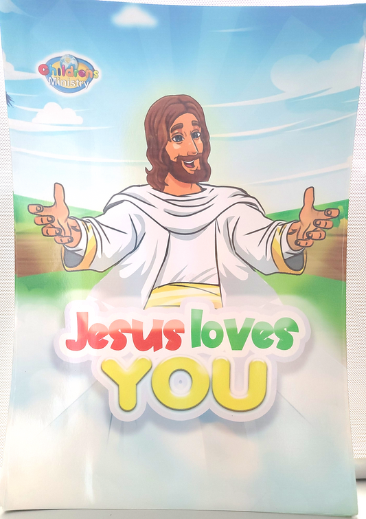 Wall Poster Jesus Love You